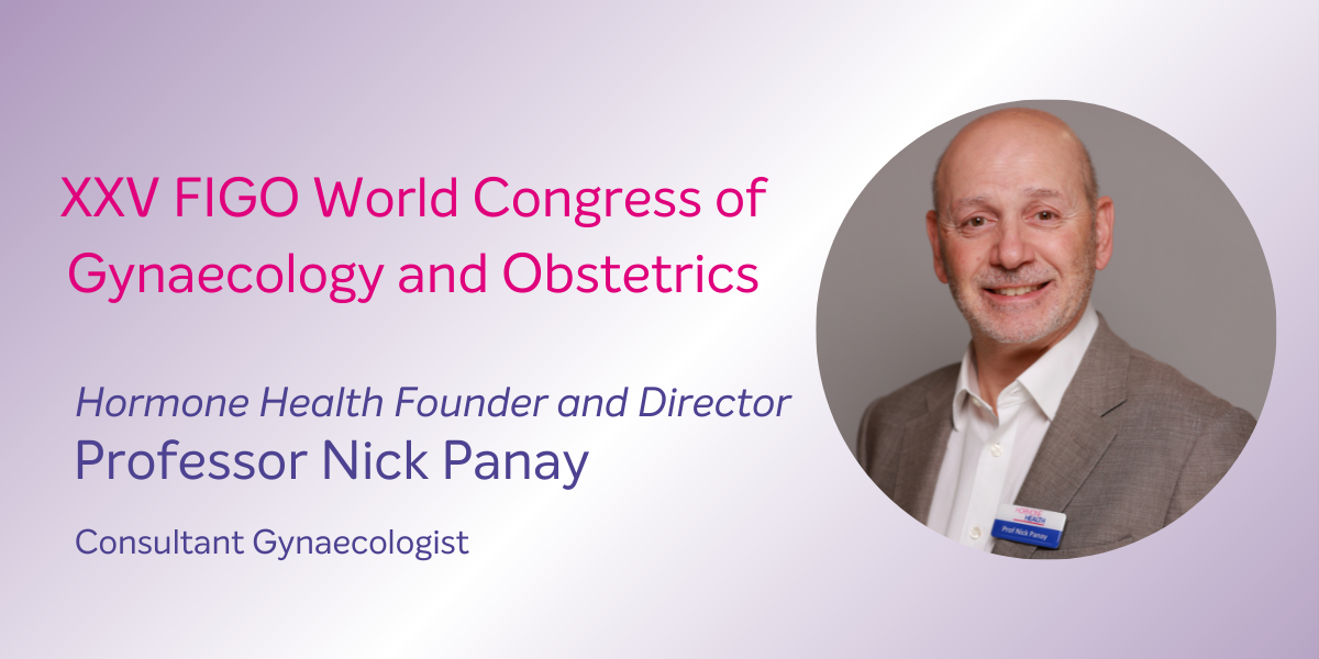 XXV FIGO World Congress of Gynaecology and Obstetrics- Prof Nick Panay