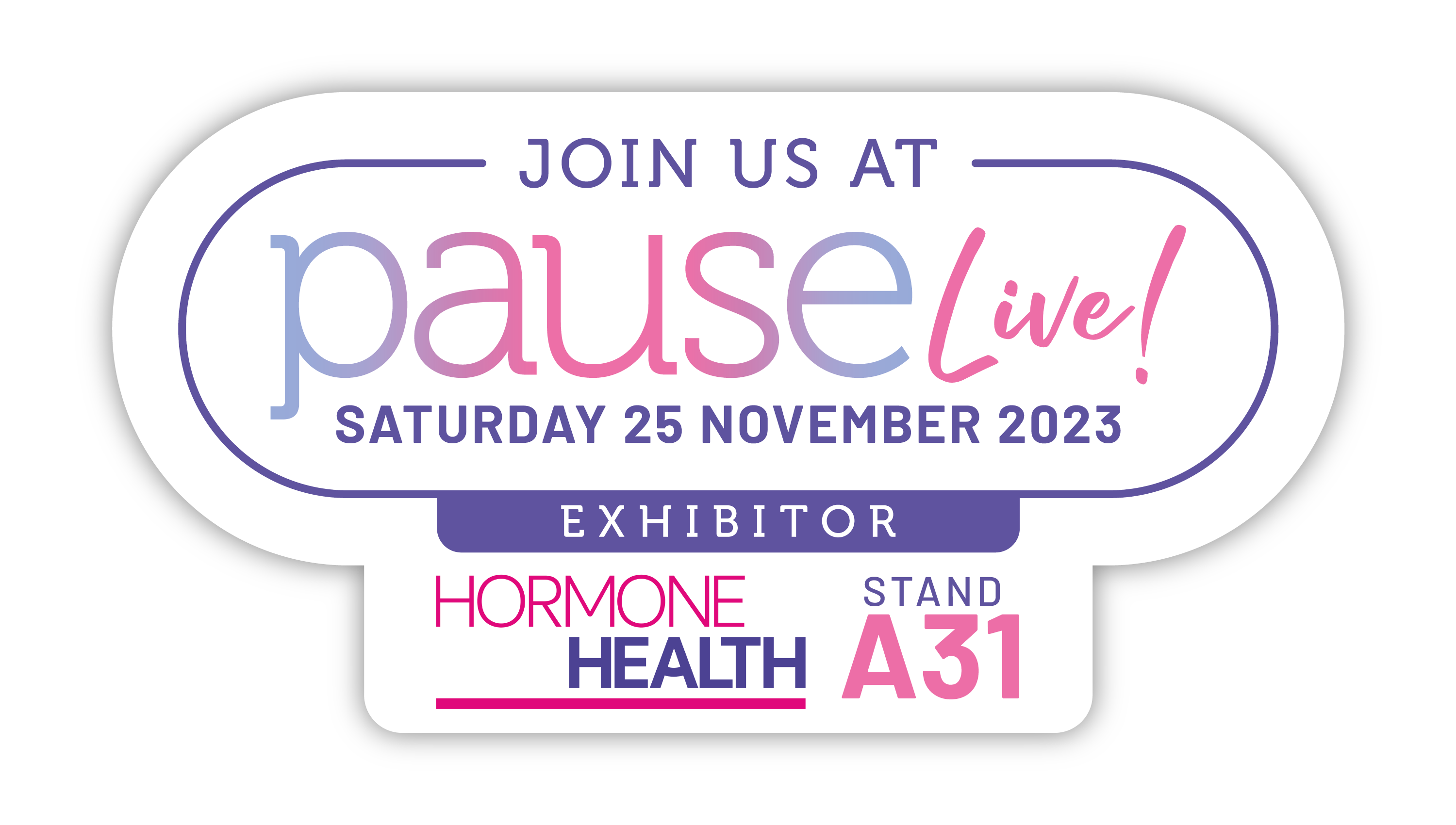 Pause Live Exhibitor - Hormone Health