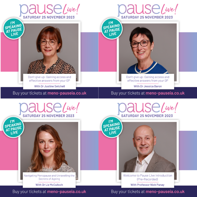 Pause Live Speakers - Hormone Health
